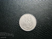Южна Африка  10  цент  1965