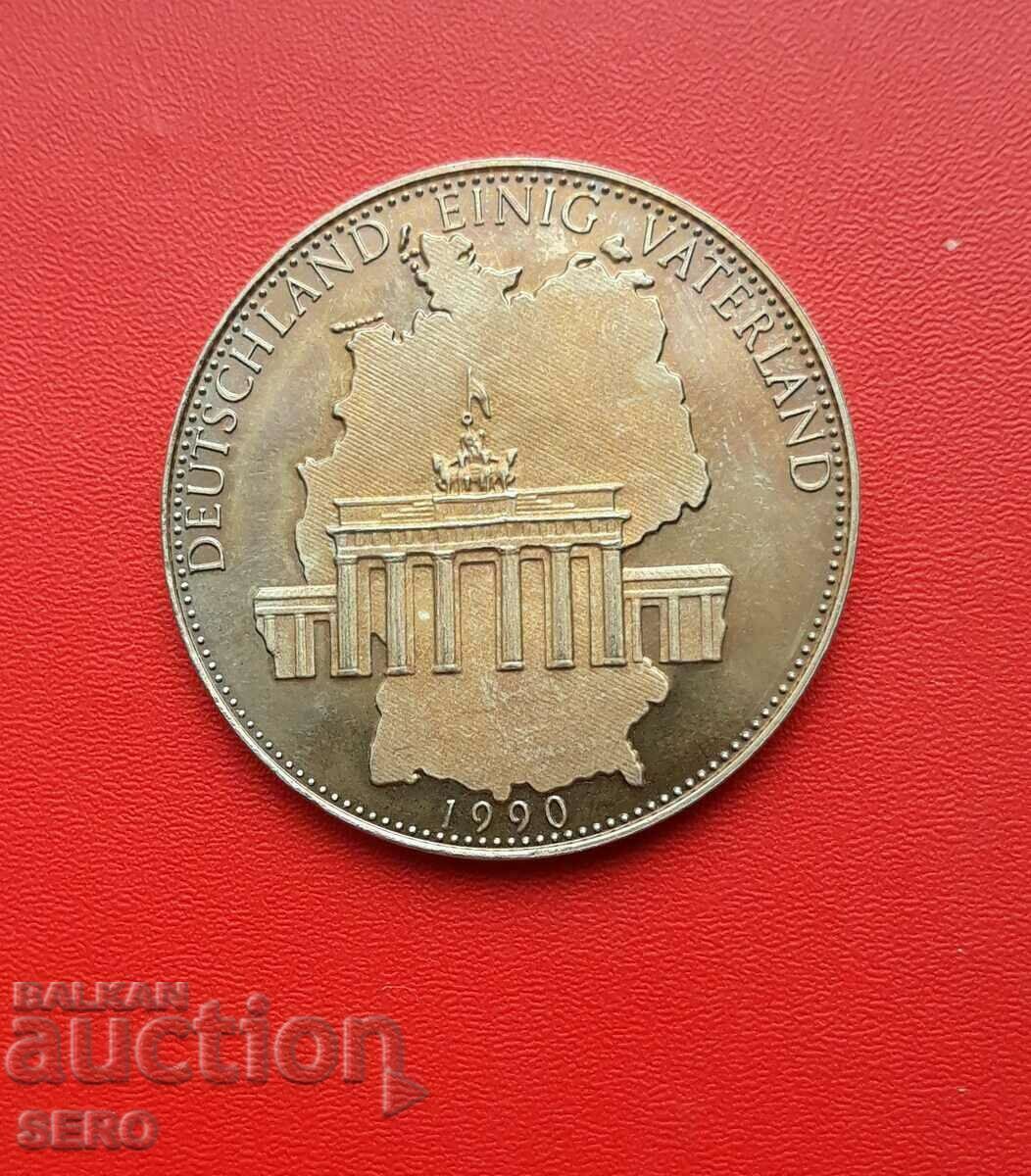 Germania-Medalia 1990-Germania Unită