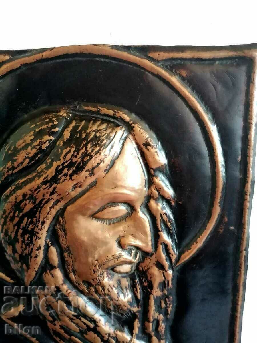 Beautiful Old Copper Panel, Icon with price 24.98 BGN | € 12.77