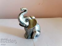 Great Old Metal Elephant Collectible Figurine