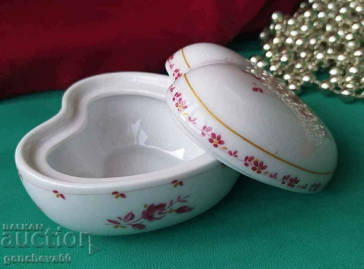 Κουτί/πορσελάνη σε σχήμα καρδιάς, σήμανση - 5 Κουτί/πορσελάνη σε σχήμα καρδιάς, σήμανση - 5