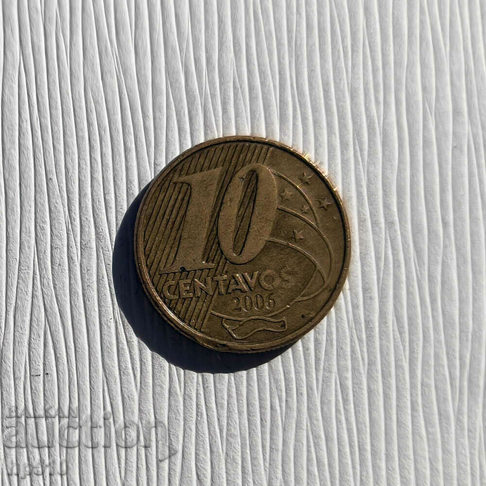 Бразилия 10 центавос 2006 / Brazil 10 Centavos 2006