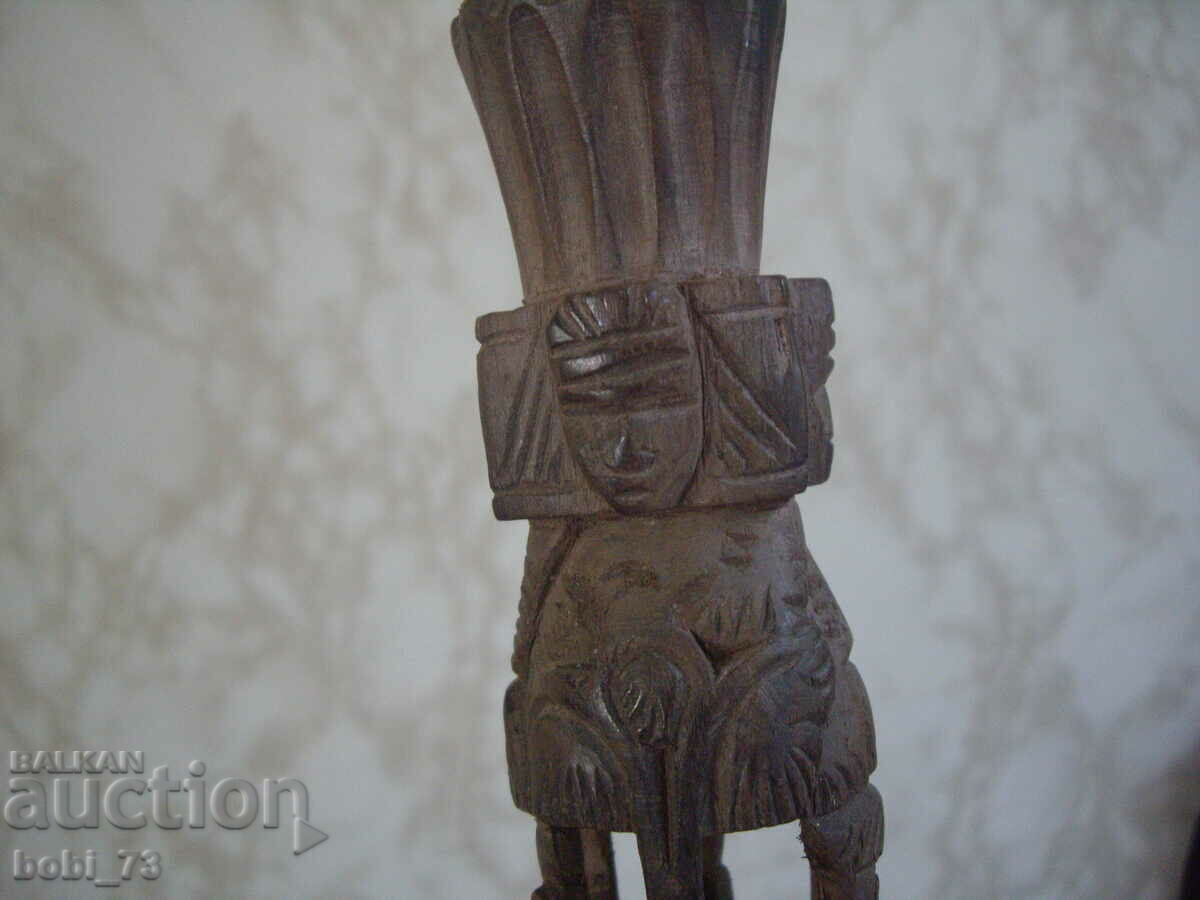 A very old interesting wooden figure. with price 60.00 BGN | € 30.68 A very old interesting wooden figure. with price 60.00 BGN | € 30.68