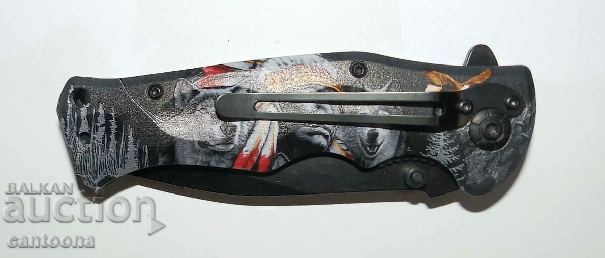 Auction  Designer folding knife BOKER PLUS 96/210, APACHI