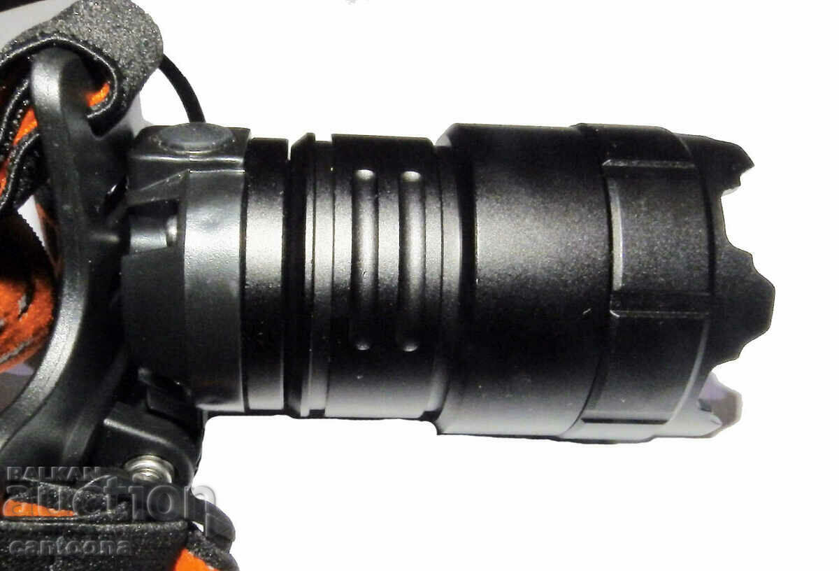 Delivery of Ultra Powerful Headlamp with quadruple LED diode - XHP50.2, ZOOM and USB Delivery of Ultra Powerful Headlamp with quadruple LED diode - XHP50.2, ZOOM and USB