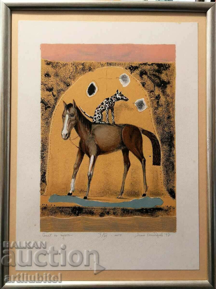 Πίνακας του διάσημου καλλιτέχνη Ντίμο Κολιμπάροφ