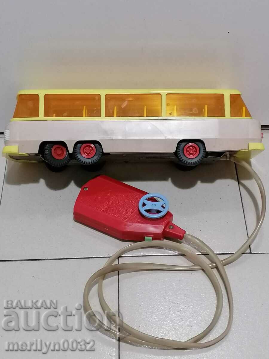 Delivery of Children's toy from the soca bus, car, stroller Delivery of Children's toy from the soca bus, car, stroller