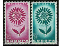Италия 1964 Европа CEПT (**) чисти серии, неклеймовани