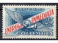 1958. Columbia. Poștă aeriană - servicii de poștă rapidă.