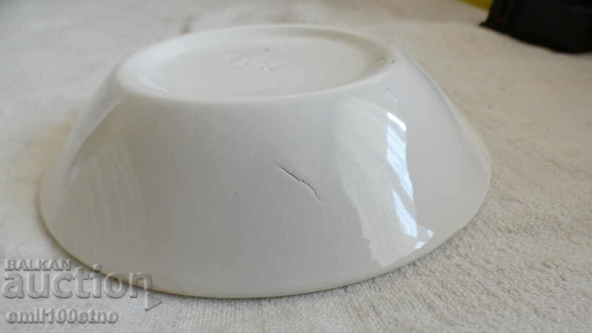 Set of 6 plates for dessert or sweets, old ZIK USSR porcelain - 7 Set of 6 plates for dessert or sweets, old ZIK USSR porcelain - 7