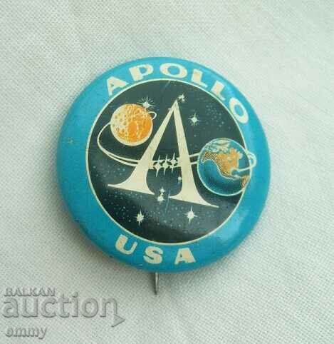 Space badge - Apollo USA, APOLLO