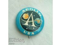 Space badge - Apollo USA, APOLLO