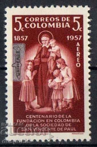 1957. Columbia. Ordinul columbian Saint Vincent de Paul.