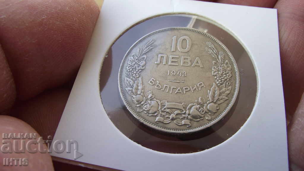 COIN - COIN Ten leva 1943 COIN - COIN Ten leva 1943