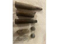 Lot of old casings and bullets