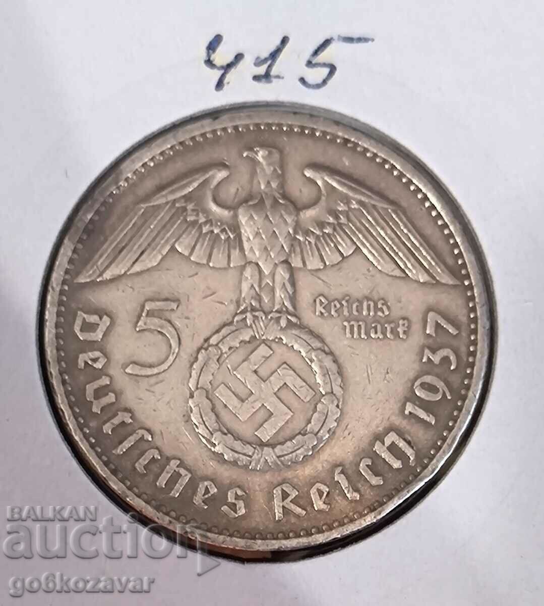 Germany Third Reich 5 stamps 1937 Silver!