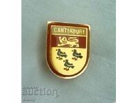 Football badge - FC Canterbury/Canterbury, England