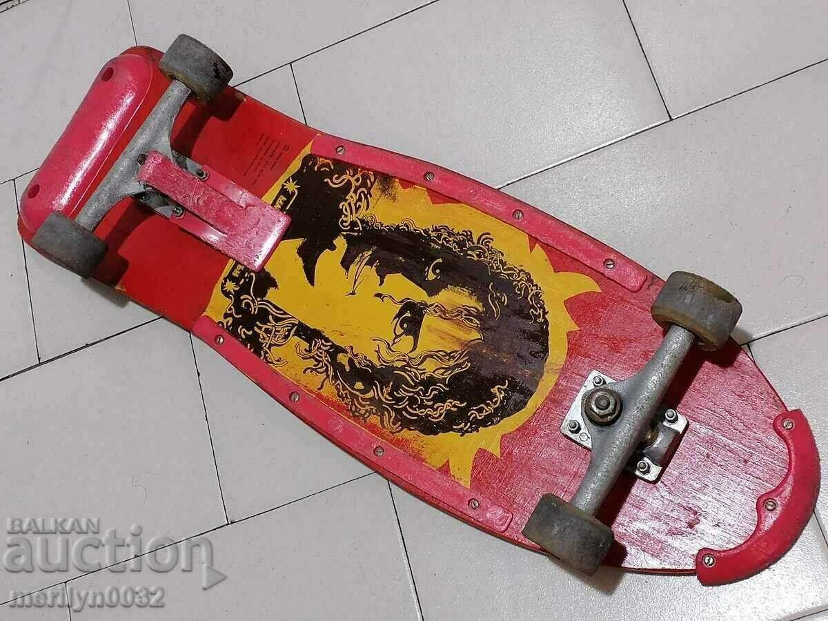 Delivery of Bulgarian skateboard 76/25cm 1989 NRB with Michael Jackson