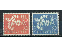 Ελβετία 1961 Ευρώπη CEPT (**), καθαρή σειρά