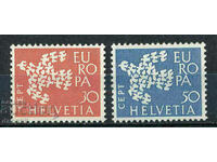 Elveția 1961 Europa CEPT (**), serie curată