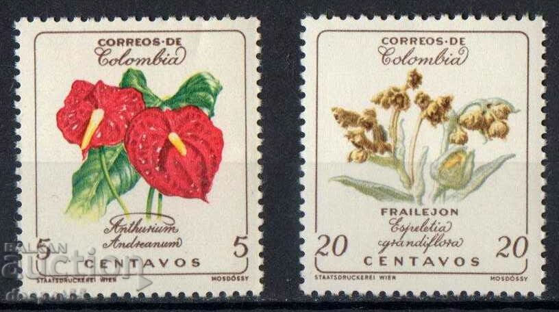 1960. Κολομβία. Λουλούδια.