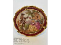 Limoges porcelain miniature plate