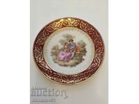 Limoges porcelain plate