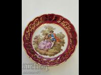 Limoges deep porcelain plate