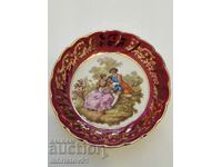 Limoges deep porcelain plate