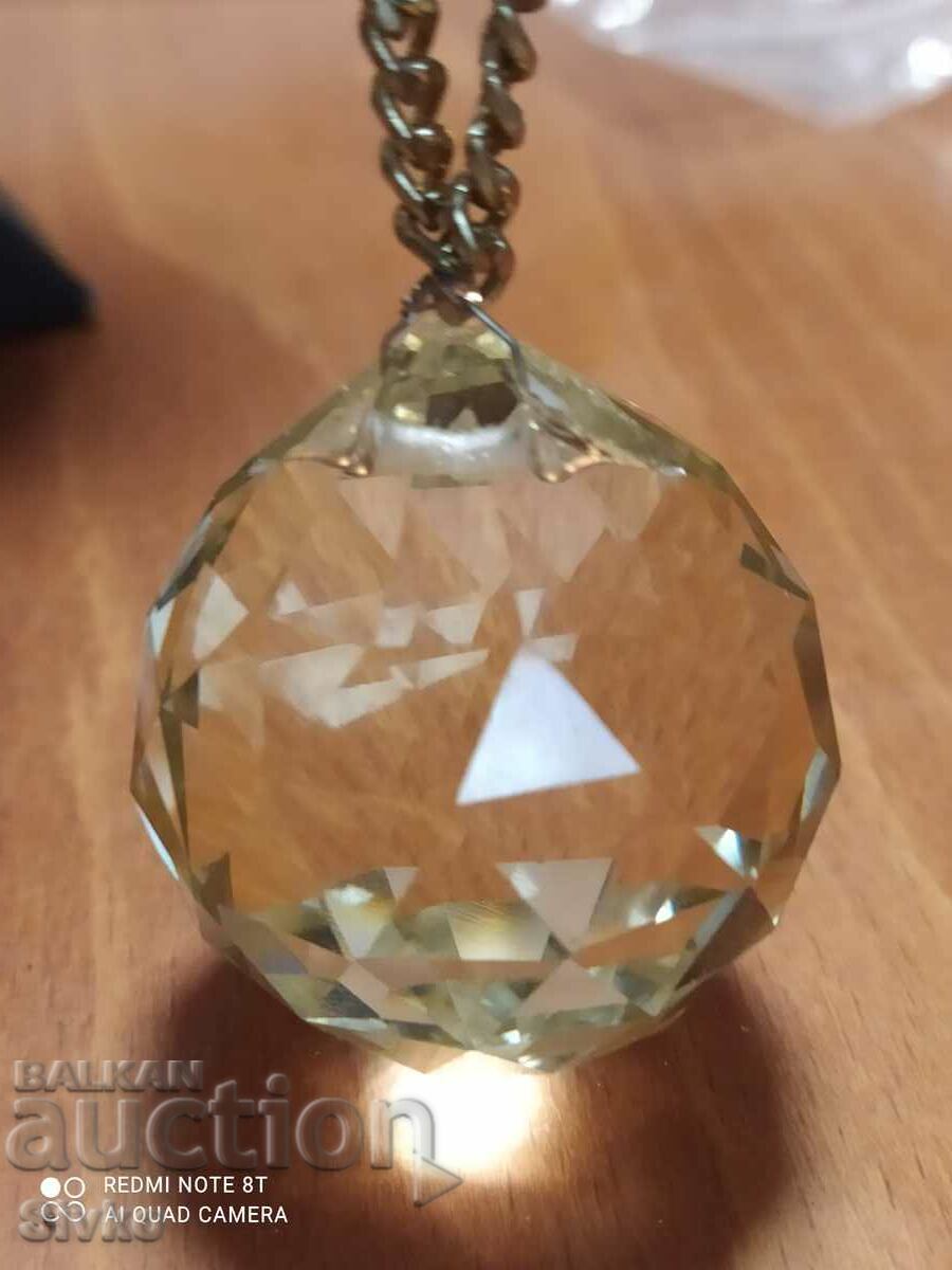 Колие голяма топка стъкло - 5 Колие голяма топка стъкло - 5