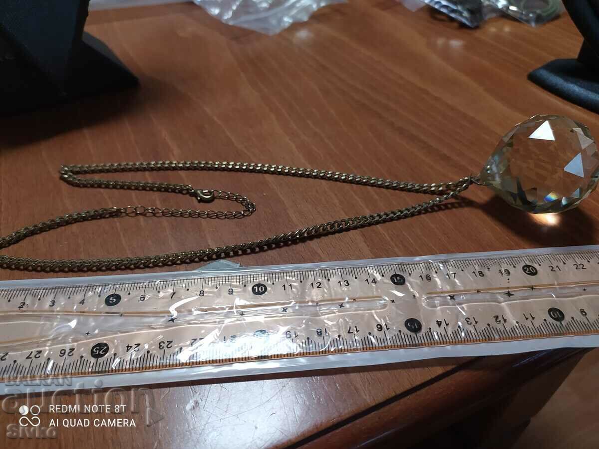 Колие голяма топка стъкло - 6 Колие голяма топка стъкло - 6