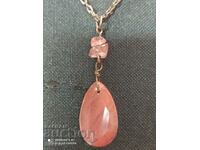 Κολιέ με φυσικές πέτρες