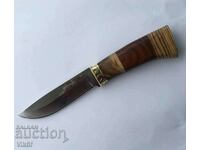 Russian hunting knife "BEAR" 110X220 MM