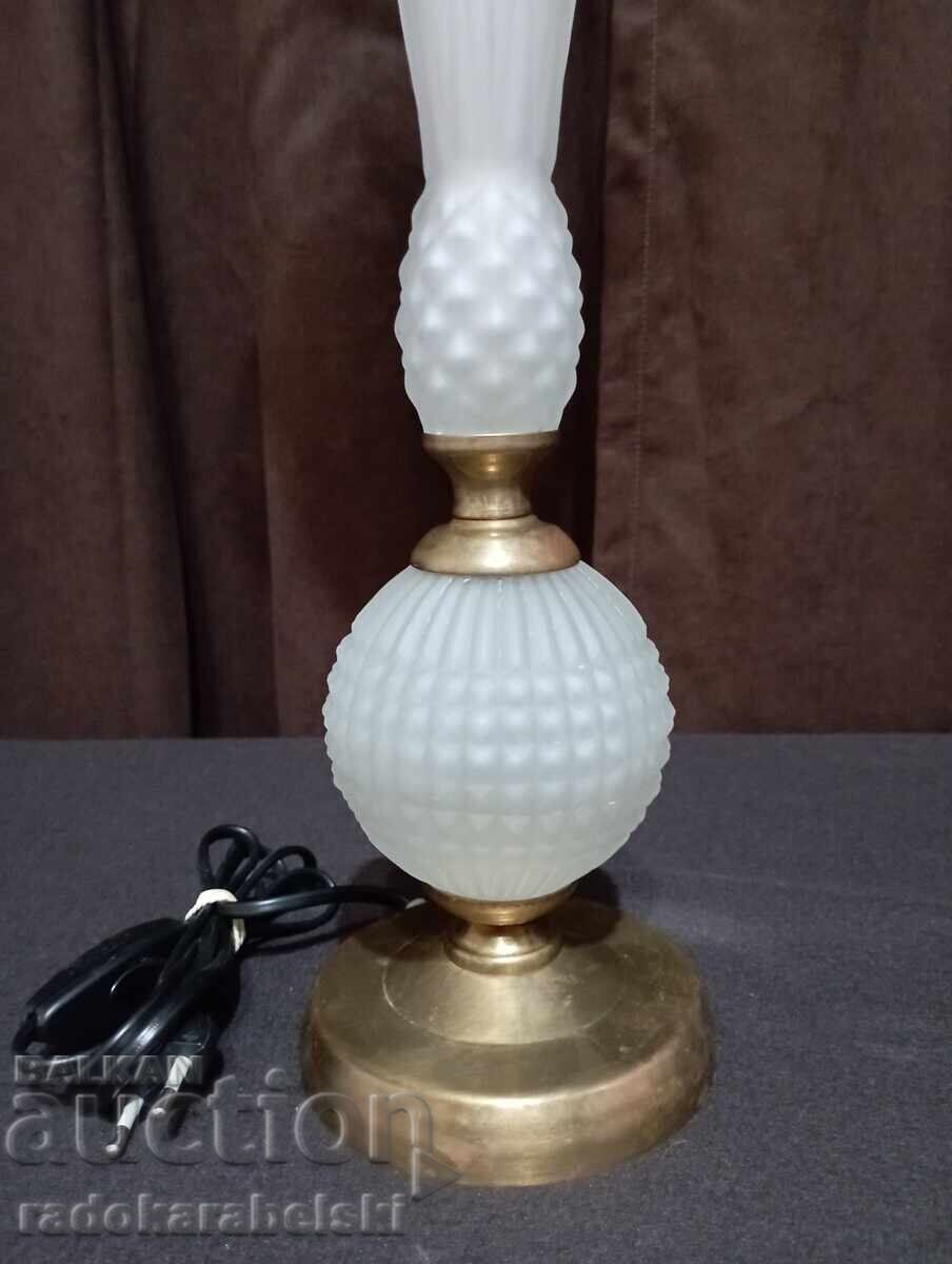 Auction  Set of two beautiful antique lamps - lamp