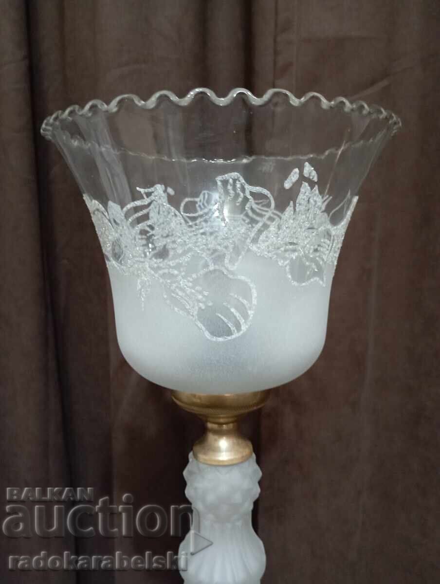 Set of two beautiful antique lamps - lamp - 5