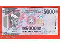 GUINEA GUINEA 5000 - 5000 Franci emisiune 2015 NOU UNC