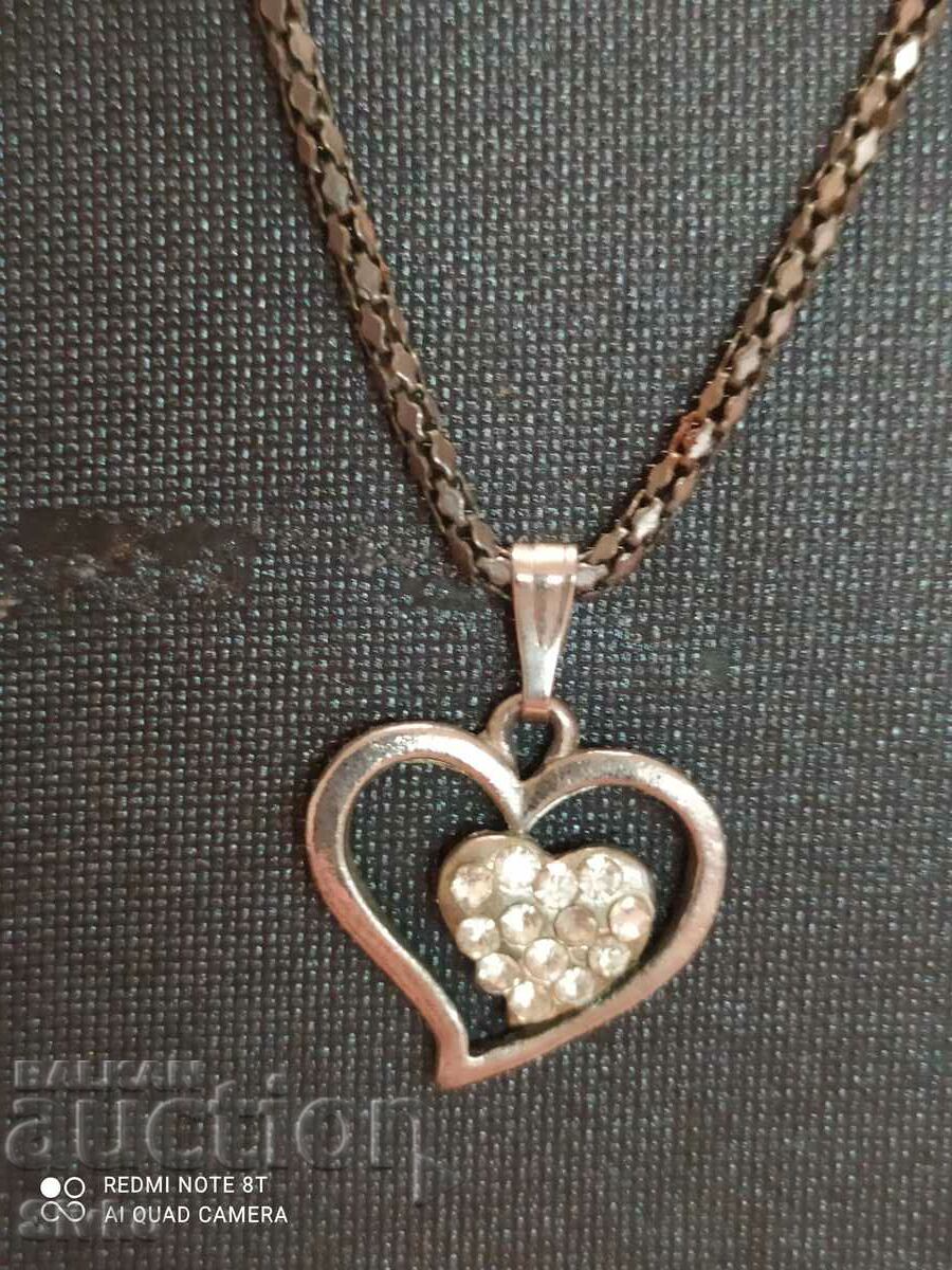 Necklace, heart
