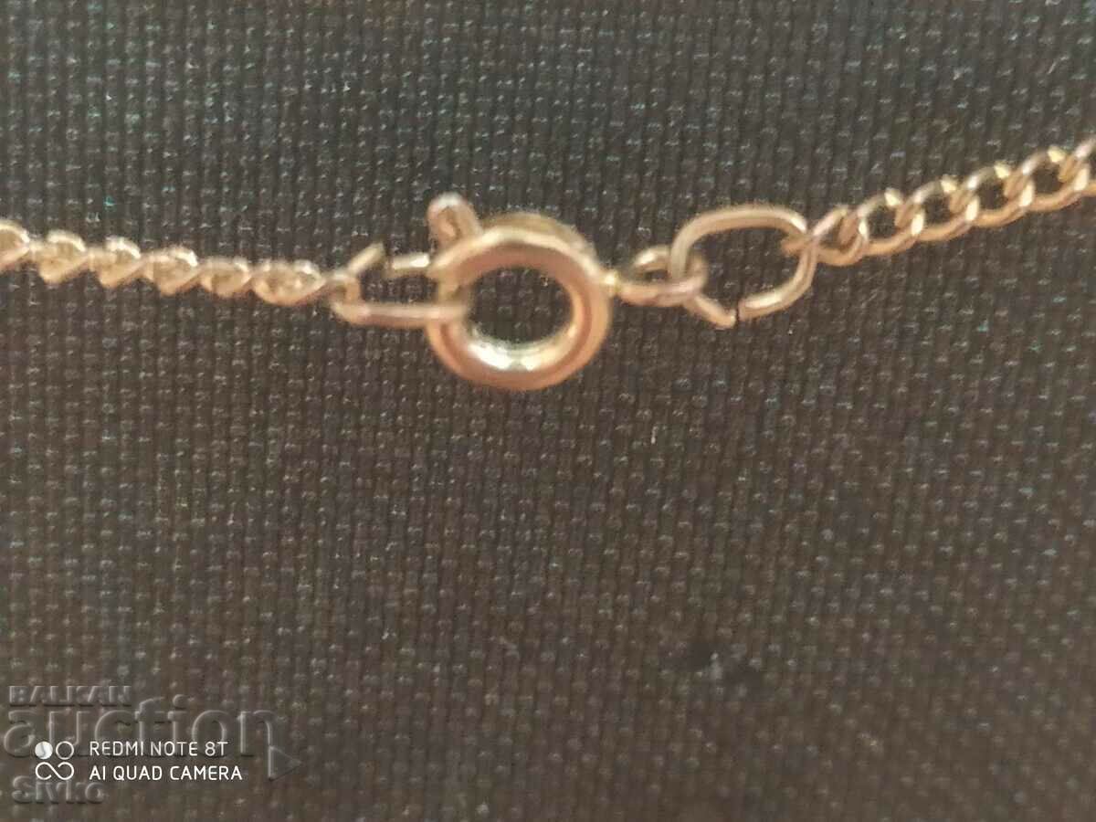 Auction Necklace new gold-plated zircon 3 Auction Necklace new gold-plated zircon 3