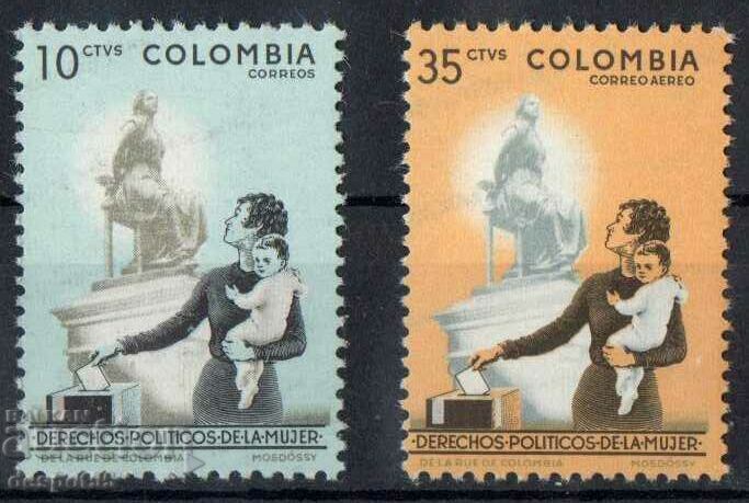 1962. Colombia. Women's Franchise.
