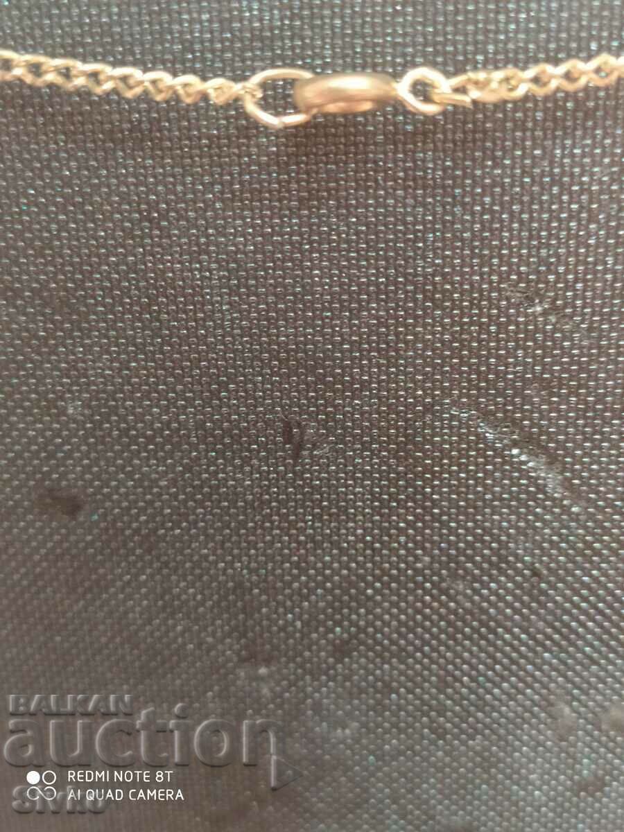 Auction  Necklace new gold-plated zircon 13