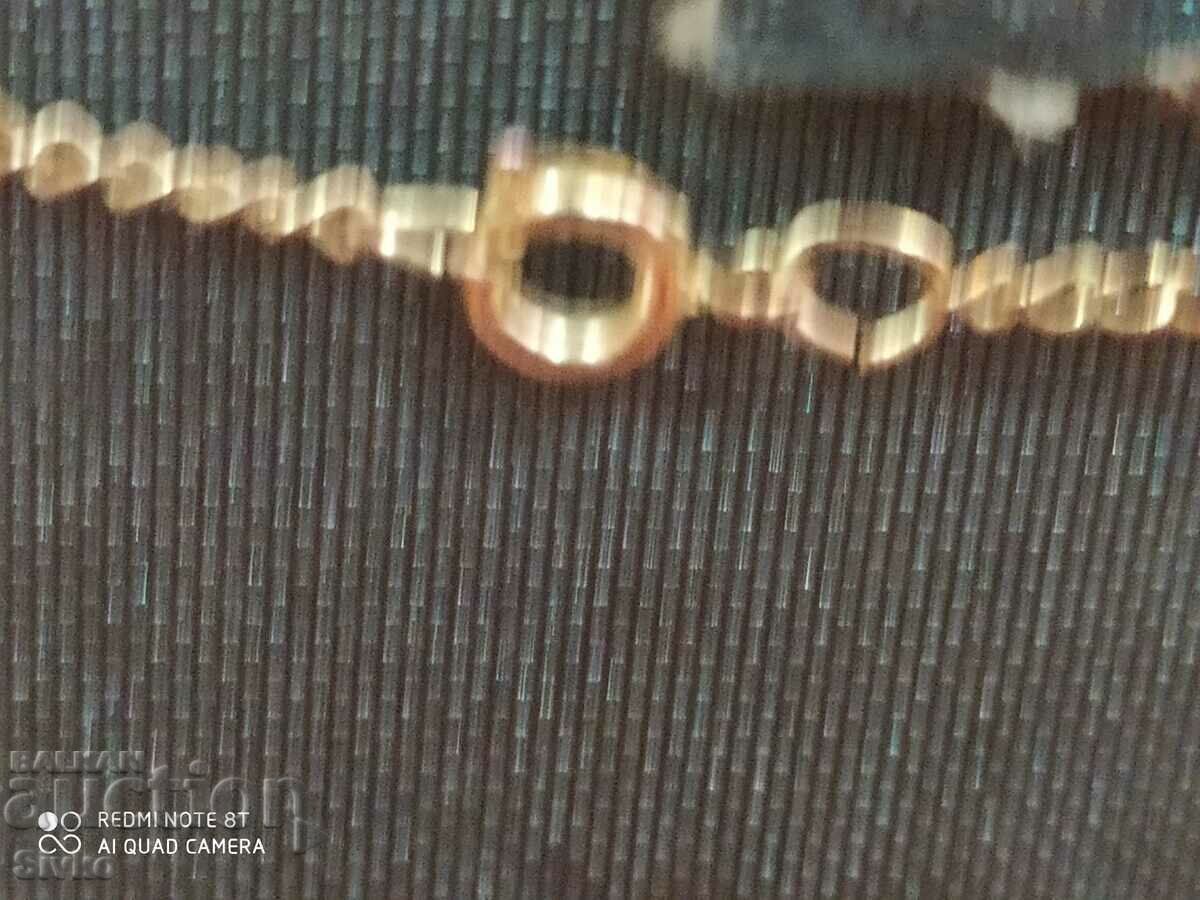 Auction Necklace new gold-plated zircon 11 Auction Necklace new gold-plated zircon 11