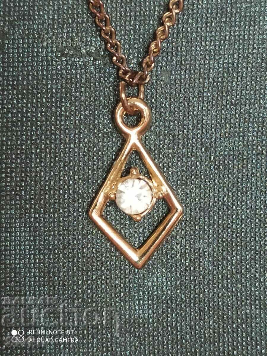 Necklace new gold-plated zircon 11 Necklace new gold-plated zircon 11