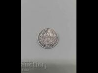 νόμισμα 20 Φιλέρα 1908