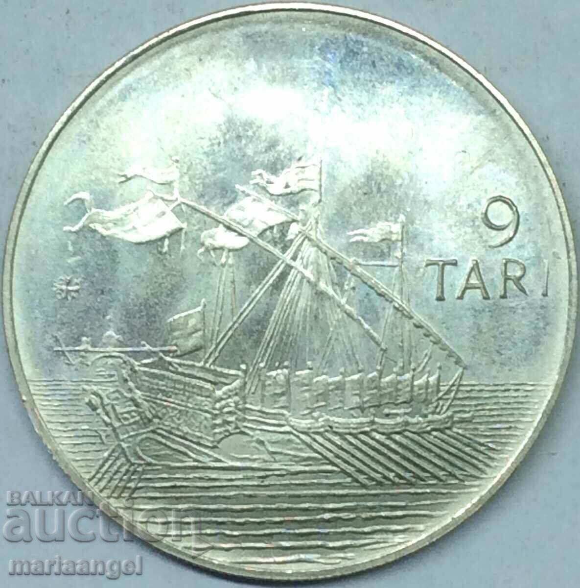 9 Тари 1979 Малтийски Ордер Ангелус ди Моджана PROOF сребро