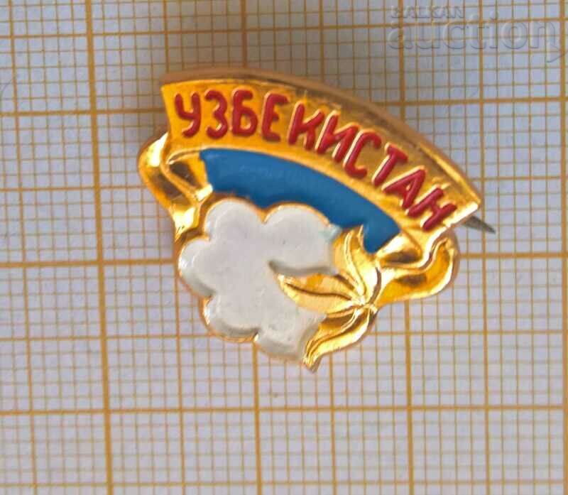 Uzbekistan badge