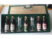 A selection of fruit liqueurs, "Berentzen" in a box