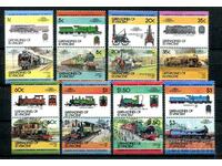 Father in St. Vincent+ MnH - Locomotives [Complete Series]