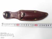 OLD HEALTHY LEATHER KNIFE CASE-FRIDAY DAY GABBRO