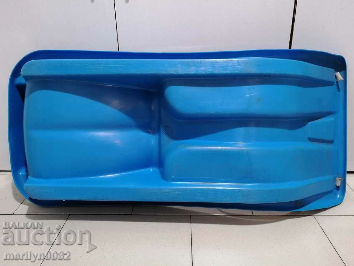 Delivery of Children's plastic sled real socialism 80s Delivery of Children's plastic sled real socialism 80s