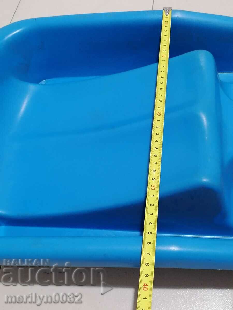 Children's plastic sled real socialism 80s - 6 Children's plastic sled real socialism 80s - 6